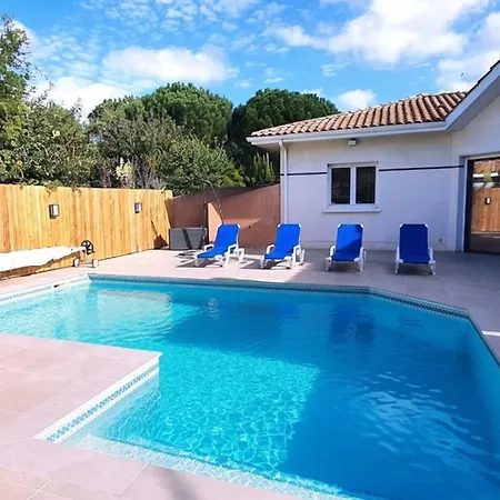 Prázdninový dům Bassin D'arcachon Belle Moderne 4 Et Piscine Privee La Teste-de-Buch