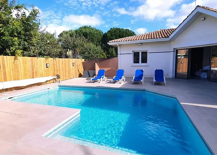 Prázdninový dům Bassin D'arcachon Belle Moderne 4 Et Piscine Privee La Teste-de-Buch